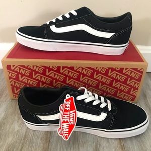 Womans black old skool vans